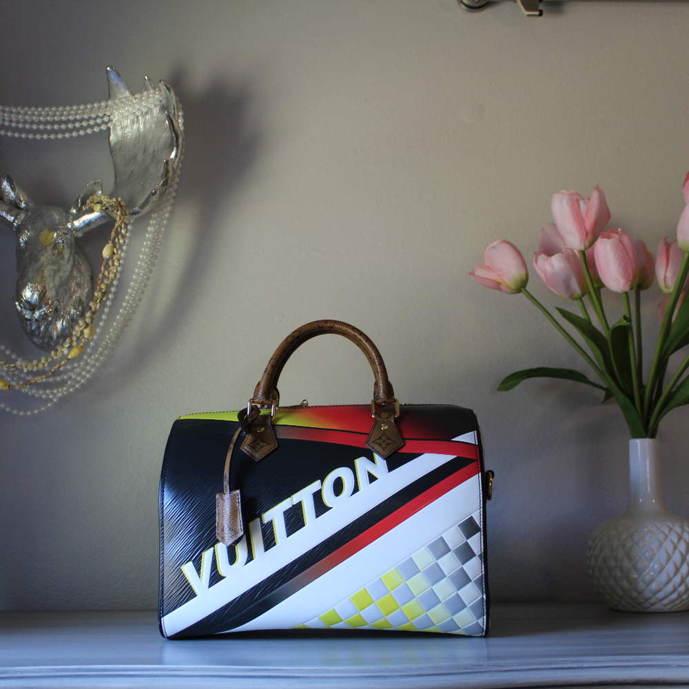 Louis Vuitton Speedy Bandouliere 30 Race